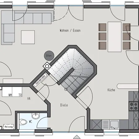 Casa vacanze Schilfrohrsaenger 6 Fuhlendorf (Mecklenburg-Vorpommern)